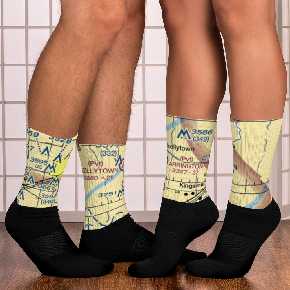 Arrington Ranch Airport (7XS5) VFR Sectional Socks 