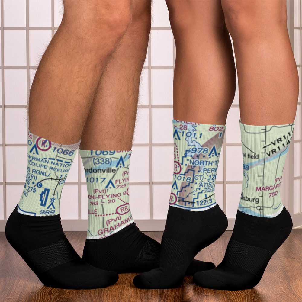 Flying J Airport (15TX) VFR Sectional Socks 