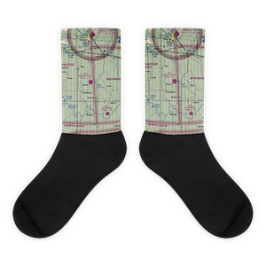 Ranch at Double Gates Airport (88XS) VFR Sectional Socks