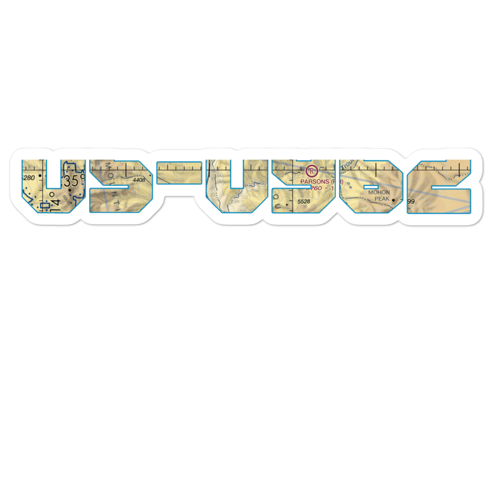 Big Sandy Airport (AZ71) VFR Sectional Sticker 