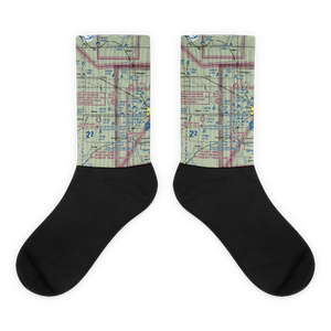 Black I Ranch Airport (8OK4) VFR Sectional Socks