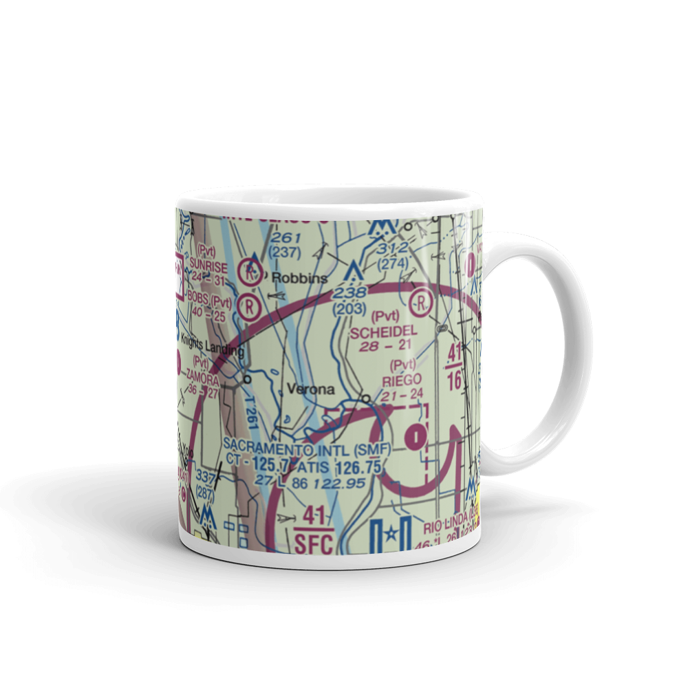 Zamora Airport (97CA) VFR Sectional  Mug 
