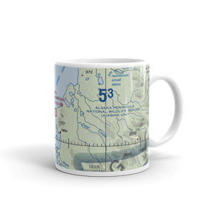 Ugashik Narrows Airport (AA05) VFR Sectional  Mug