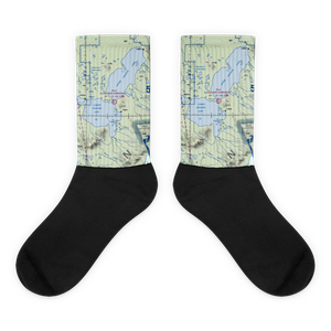 Ugashik Narrows Airport (AA05) VFR Sectional Socks