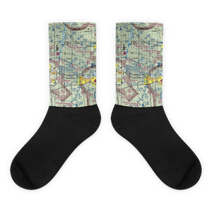 Peaster 01 Airport (XS53) VFR Sectional Socks