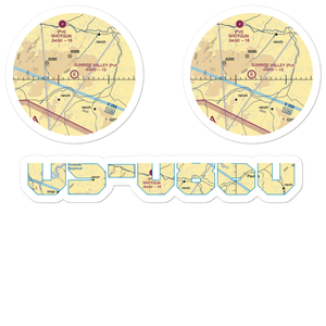 Sunrise Valley Ranch Lodge Airport (29OR) VFR Sectional Sticker Pack