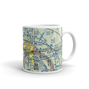 In The Trenches Airport (XS02) VFR Sectional  Mug