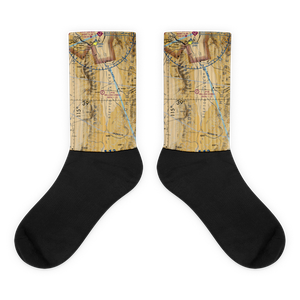 Willow Creek Trading Post Airport (NV99) VFR Sectional Socks
