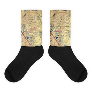 Wedding Cake Ranch Airport (NM14) VFR Sectional Socks