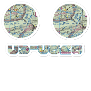 Hillview Airport (2PA2) VFR Sectional Sticker Pack