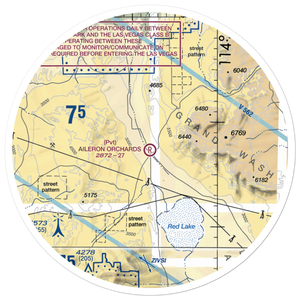 Aileron Orchards Airport (AZ49) VFR Sectional Sticker (30 mile)