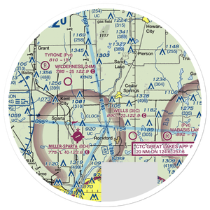 Doren Field (77MI) VFR Sectional Sticker (30 mile)