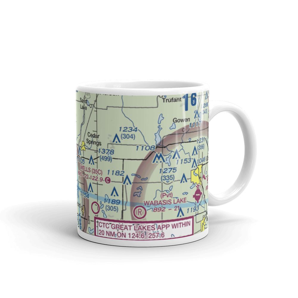 Doren Field (77MI) VFR Sectional  Mug 