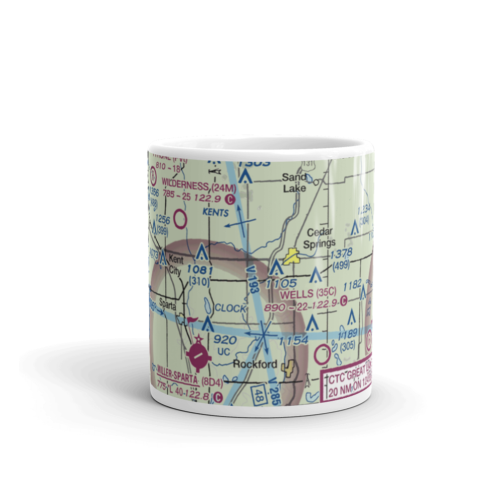 Doren Field (77MI) VFR Sectional  Mug 