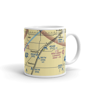 Pro Agri Airport (TS84) VFR Sectional  Mug