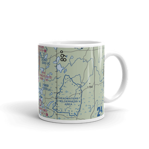 Flying Floats Base Seaplane Base (8WI7) VFR Sectional  Mug