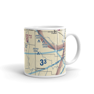 Fourth Creek Ranch Airport (TS79) VFR Sectional  Mug