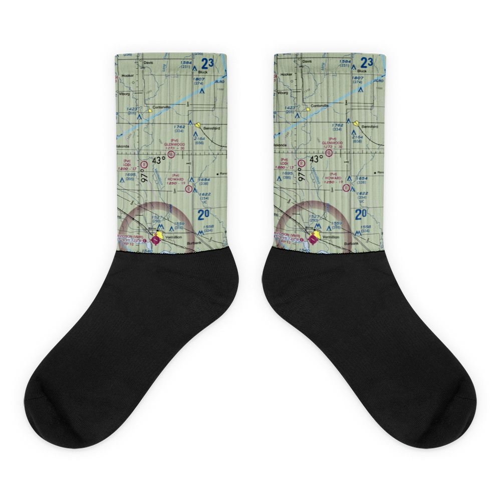 Glenwood Field (SD29) VFR Sectional Socks 