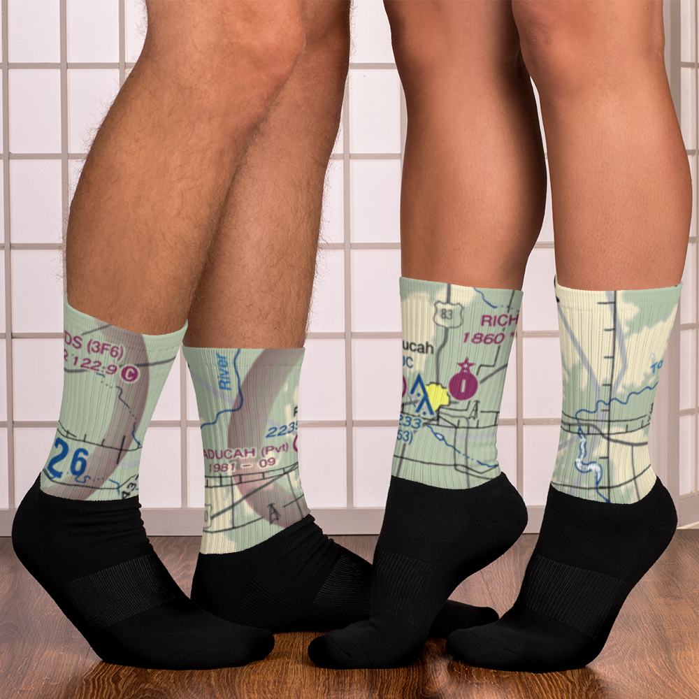 Paducah Airport (2TS5) VFR Sectional Socks 