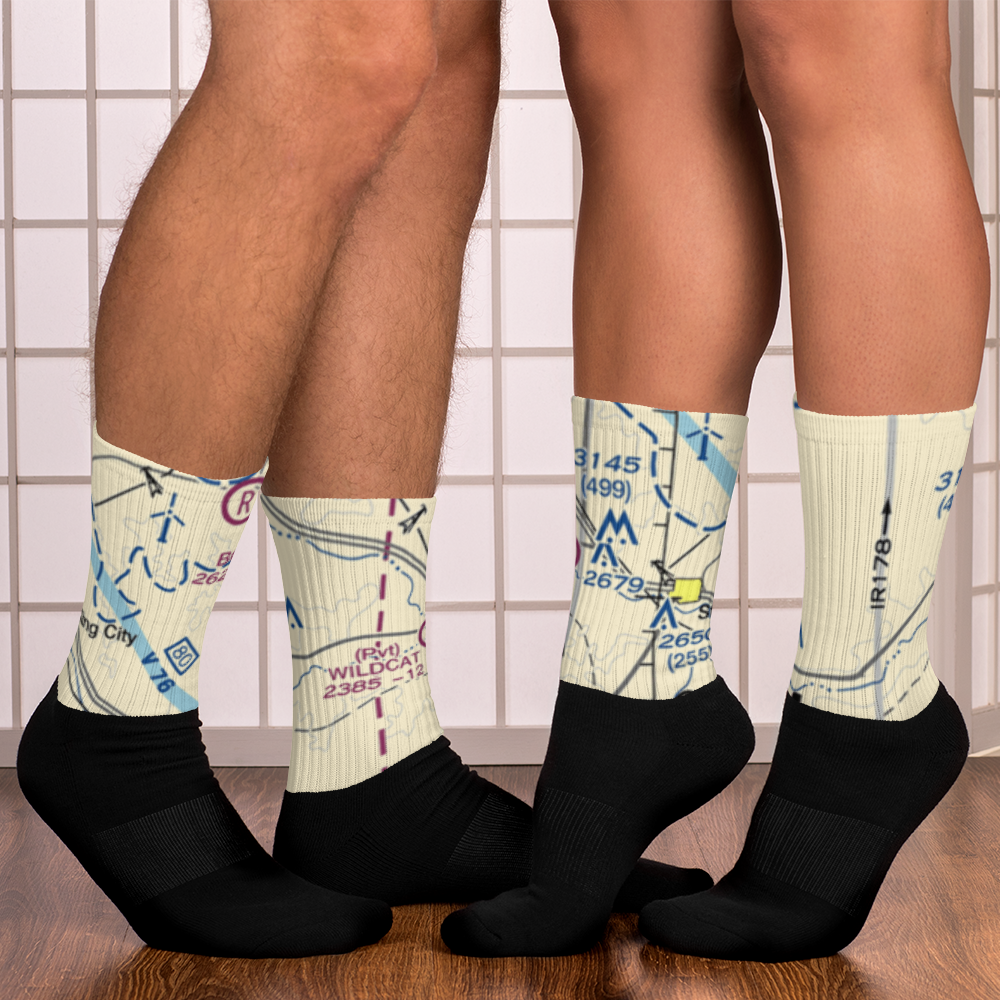 Wildcat Airport (46TE) VFR Sectional Socks 