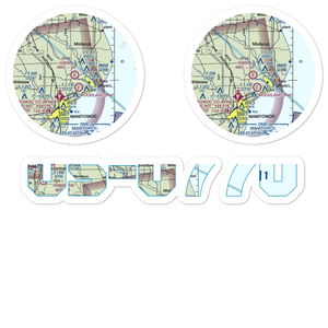 Goins Airport (99WI) VFR Sectional Sticker Pack