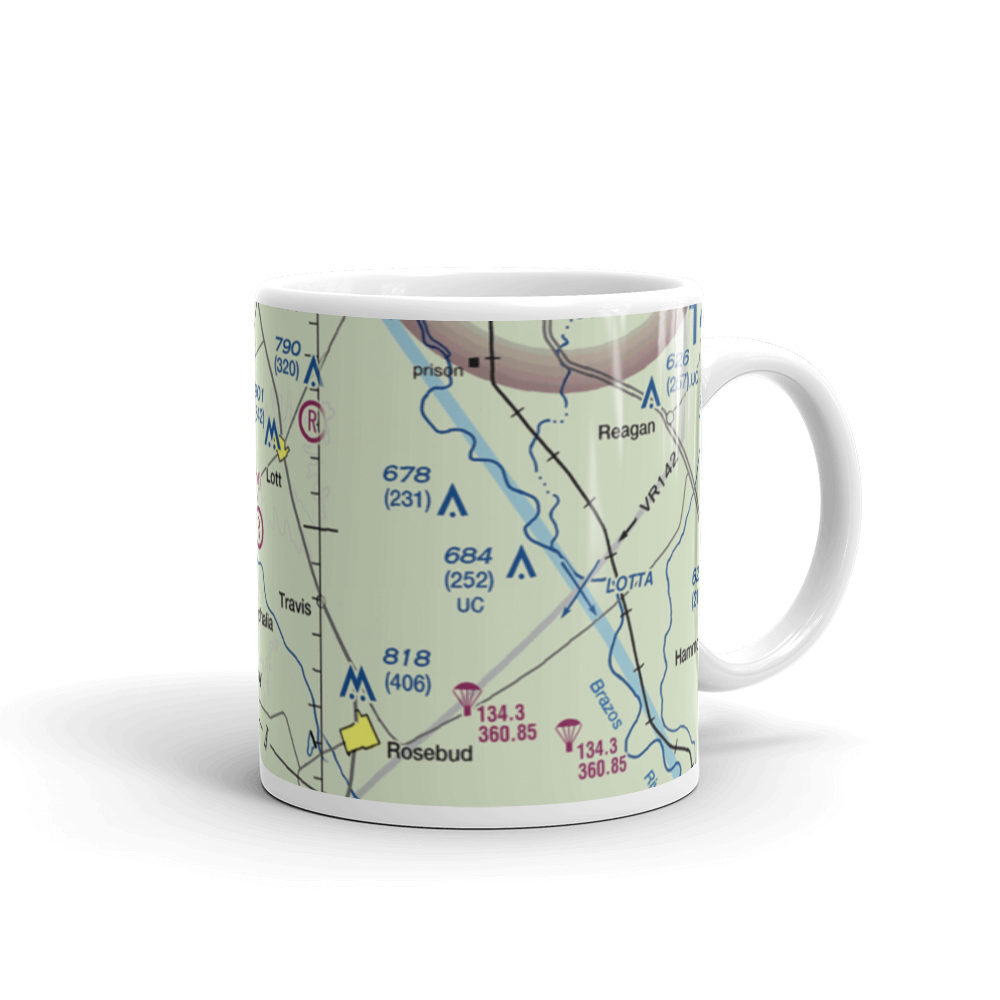 Flanders Field (TS81) VFR Sectional  Mug 