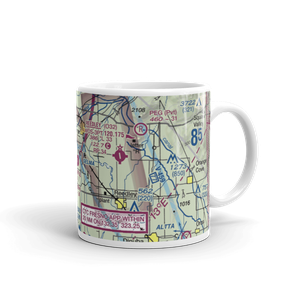 Pom Wonderful Airstrip (0CA0) VFR Sectional  Mug