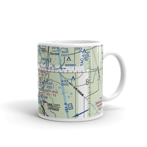 Field of Dreams Airport (FD59) VFR Sectional  Mug