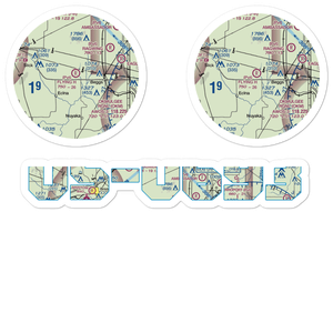 Flying H Ranch Airport (OK50) VFR Sectional Sticker Pack