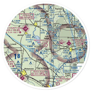 Riegleman Field (58WI) VFR Sectional Sticker (30 mile)