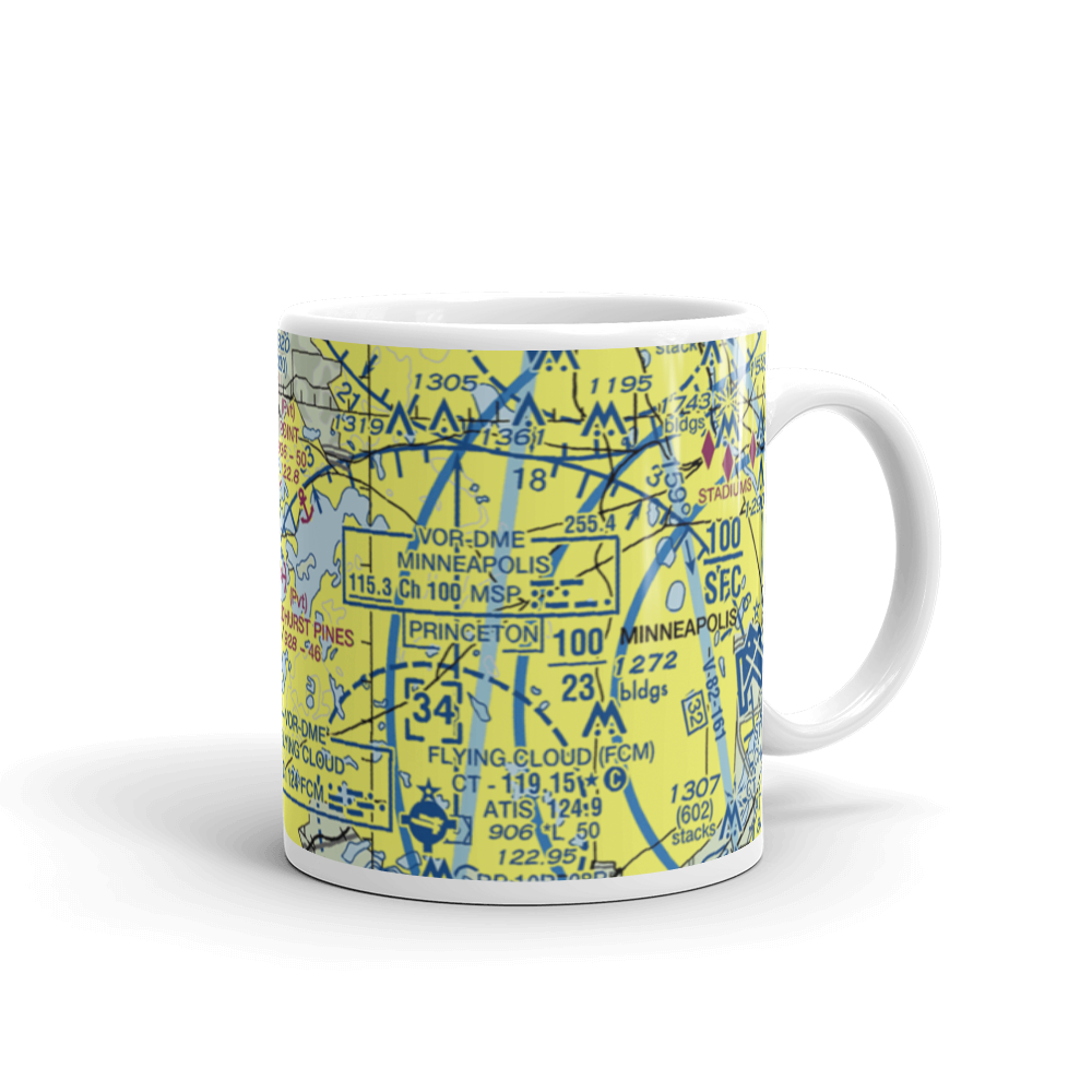 Wildhurst Pines Seaplane Base (1MN4) VFR Sectional  Mug 
