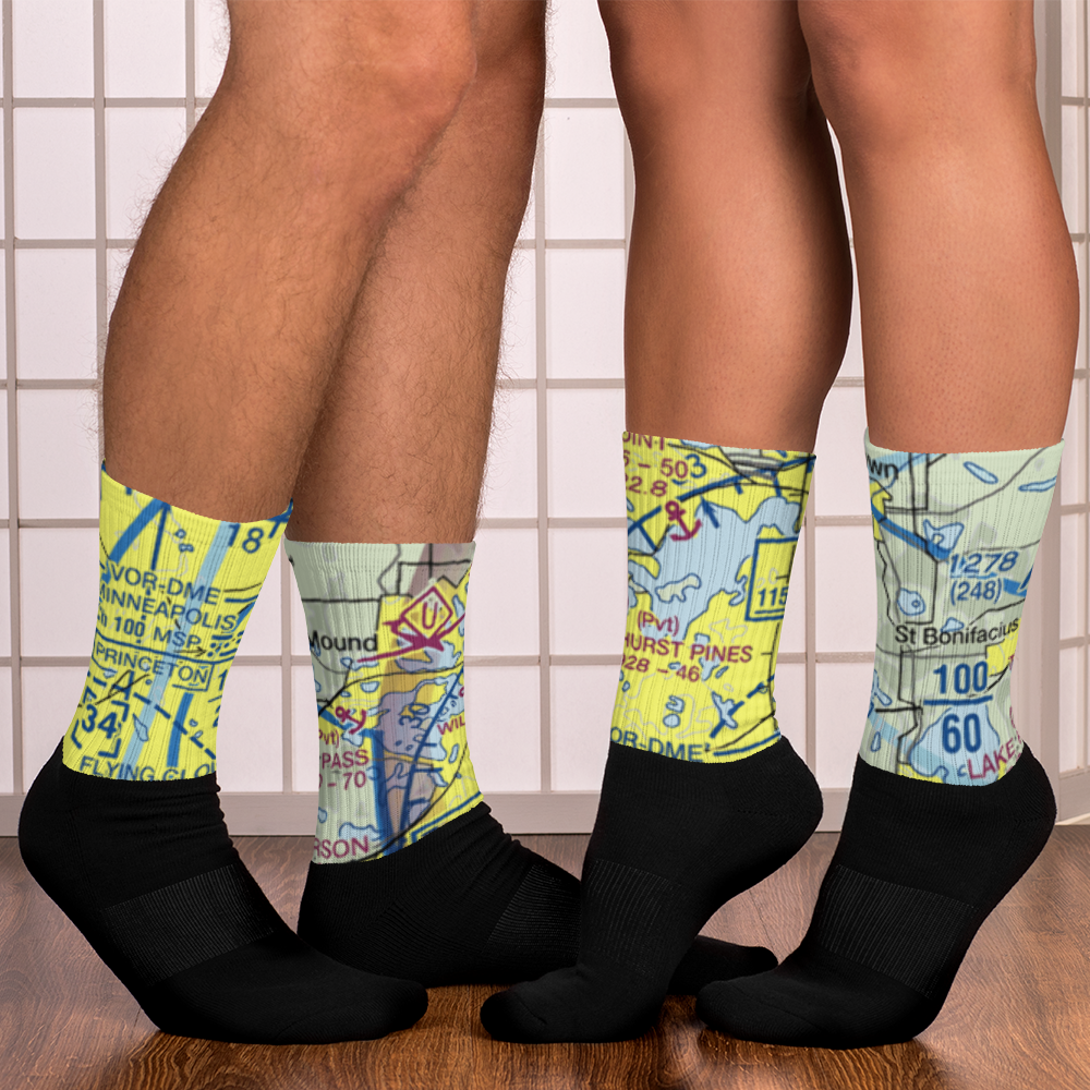 Wildhurst Pines Seaplane Base (1MN4) VFR Sectional Socks 