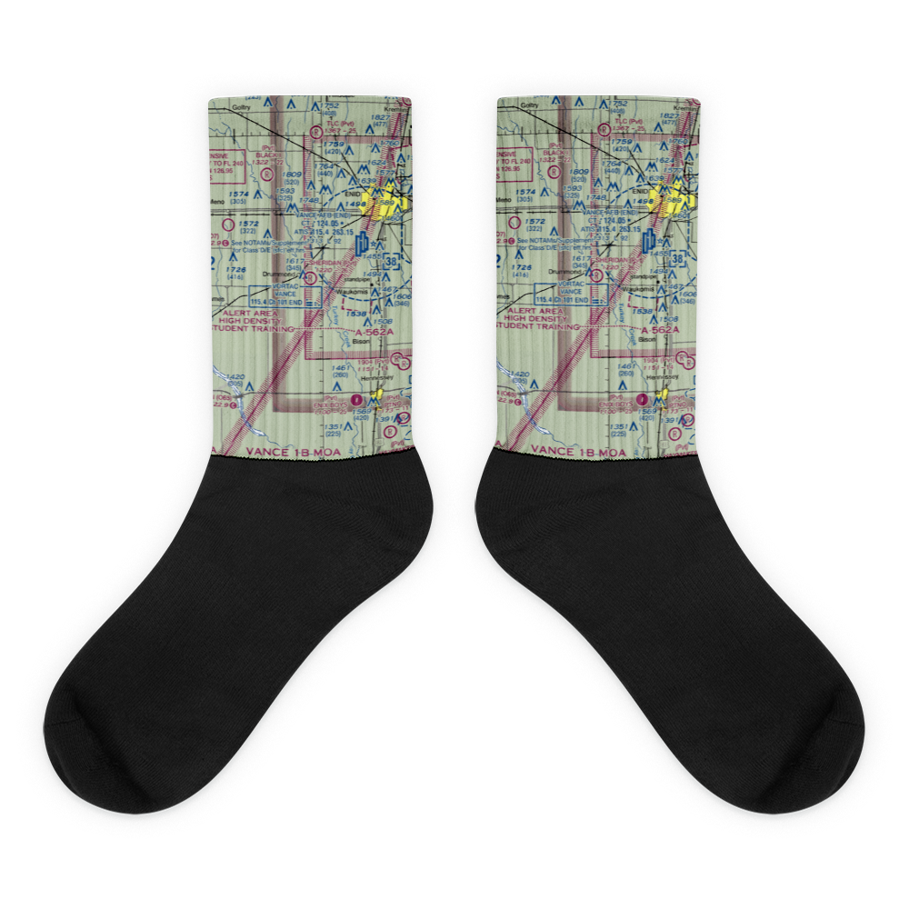 Sheridan Field (OK99) VFR Sectional Socks 