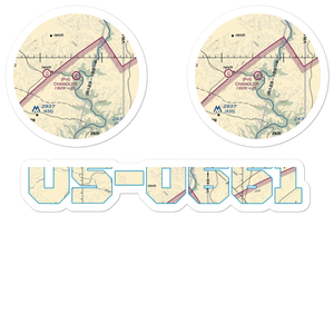 Chandler Ranch Airport (US-0661) VFR Sectional Sticker Pack