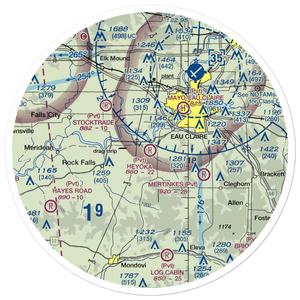 Heyoka Field (53WI) VFR Sectional Sticker (30 mile)