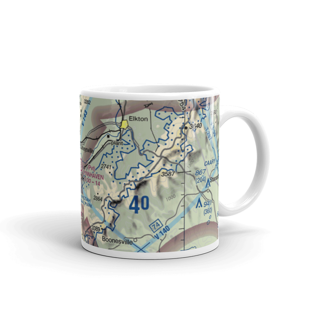Lynnhaven Field (VA49) VFR Sectional  Mug 
