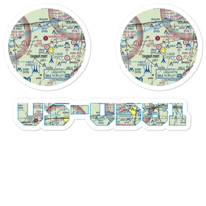 Lost Airfield (71LA) VFR Sectional Sticker Pack