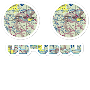 Chips Airport (TA85) VFR Sectional Sticker Pack