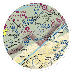 Tommy's Field Airport (4TN5) VFR Sectional Sticker (20 mile)