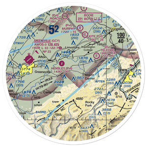 Tommy's Field Airport (4TN5) VFR Sectional Sticker (30 mile)