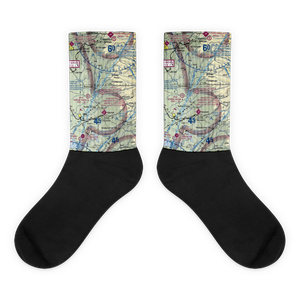 Flying Gluepie Ranch Airport (74CA) VFR Sectional Socks