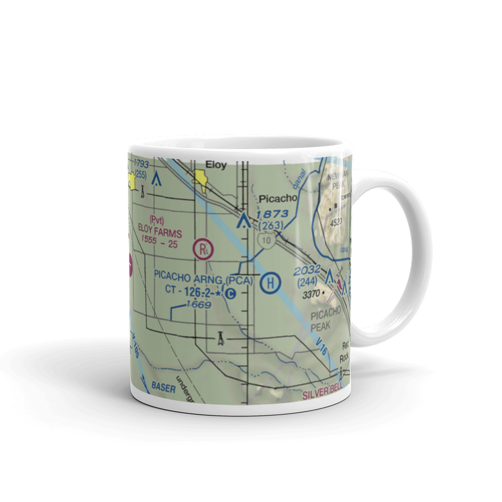 Sawtooth Airport (AZ04) VFR Sectional  Mug 