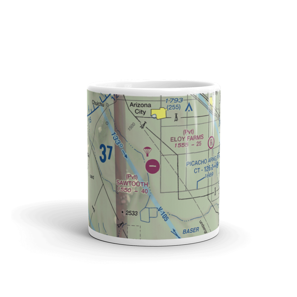 Sawtooth Airport (AZ04) VFR Sectional  Mug 