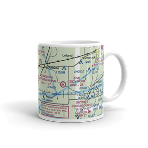 Younglove/Otterbach Airport (IL55) VFR Sectional  Mug