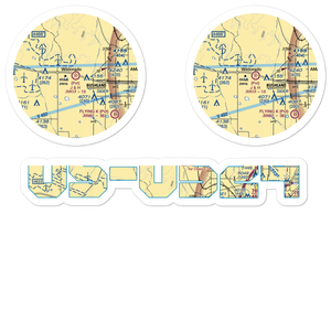 J & H Airport (5TS7) VFR Sectional Sticker Pack