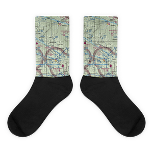 Springhill Field Airport (7WI7) VFR Sectional Socks