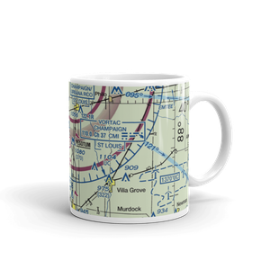 Dean Schwenk RLA Airport (89IL) VFR Sectional  Mug