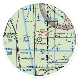 Stichnoth RLA Airport (68IL) VFR Sectional Sticker (20 mile)