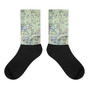 Mercury Ranch Airport (2OK1) VFR Sectional Socks