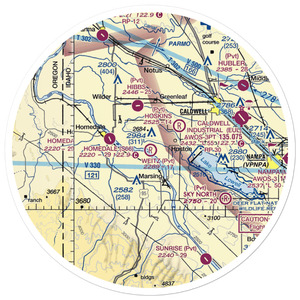 Weitz Airport (ID10) VFR Sectional Sticker (30 mile)